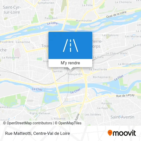 Rue Matteotti plan