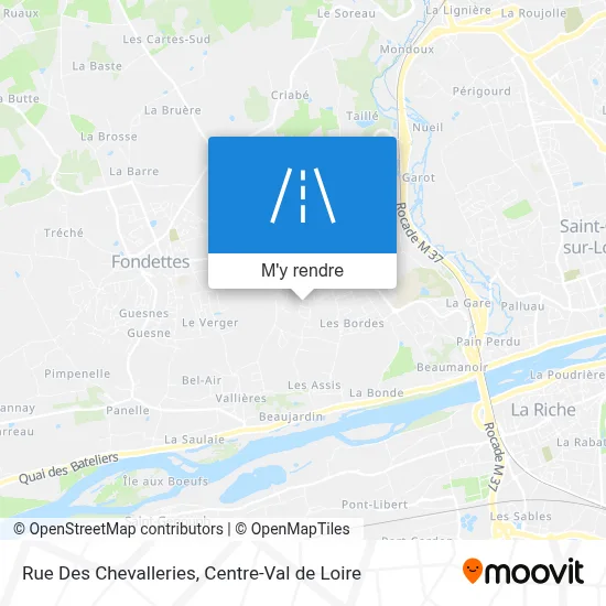 Rue Des Chevalleries plan