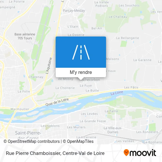 Rue Pierre Chamboissier plan
