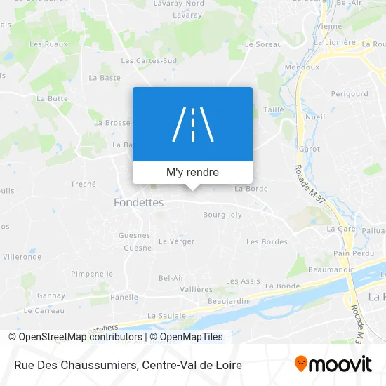 Rue Des Chaussumiers plan