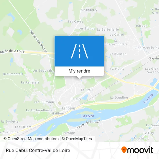 Rue Cabu plan