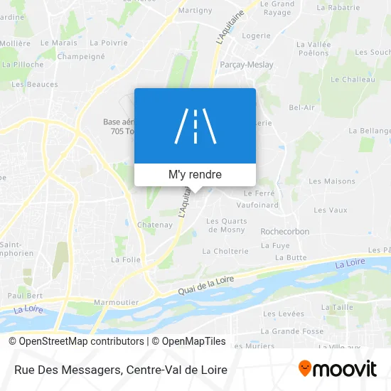 Rue Des Messagers plan
