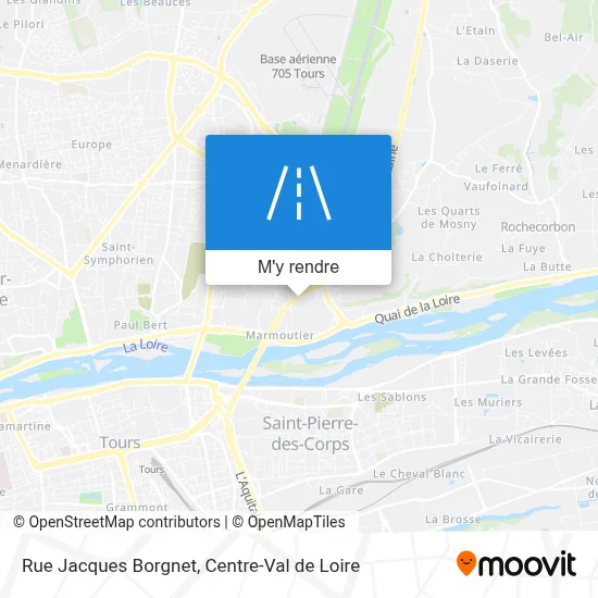 Rue Jacques Borgnet plan