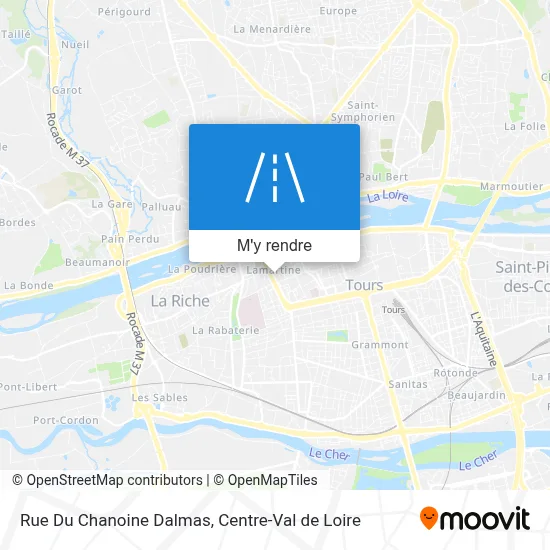 Rue Du Chanoine Dalmas plan