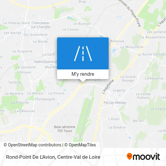 Rond-Point De L'Avion plan