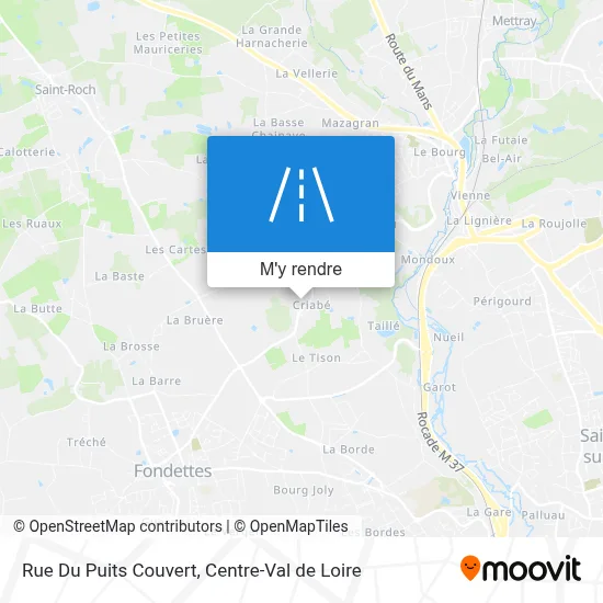 Rue Du Puits Couvert plan