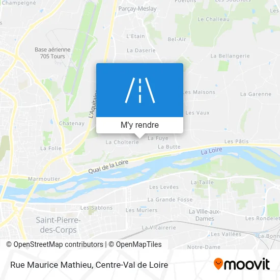 Rue Maurice Mathieu plan