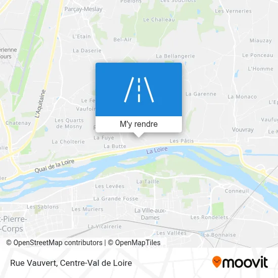 Rue Vauvert plan