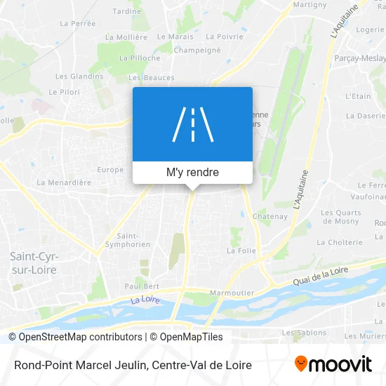 Rond-Point Marcel Jeulin plan