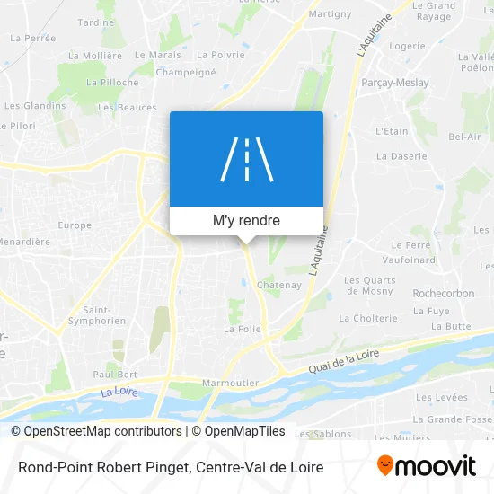 Rond-Point Robert Pinget plan