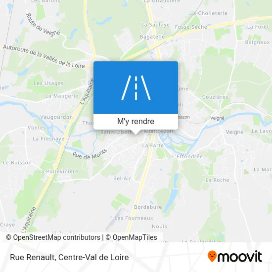 Rue Renault plan