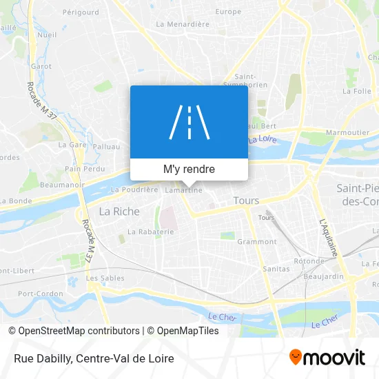 Rue Dabilly plan