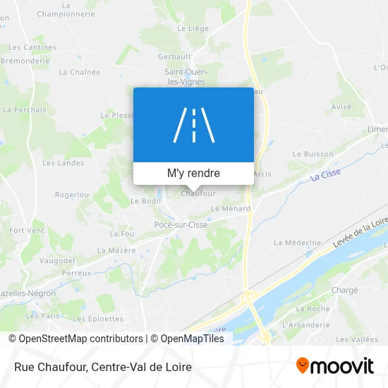Rue Chaufour plan