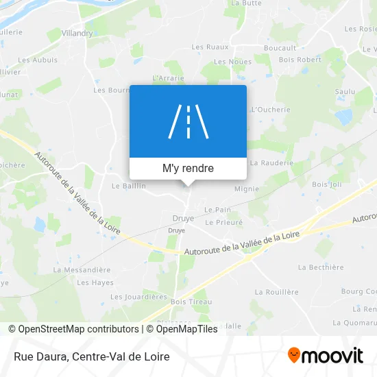 Rue Daura plan