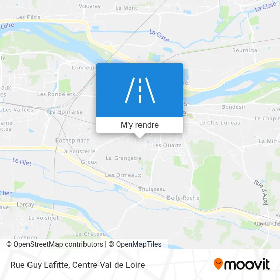 Rue Guy Lafitte plan