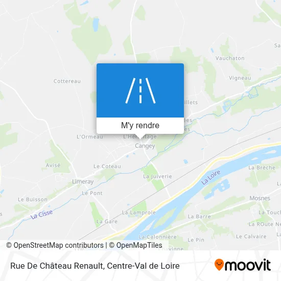 Rue De Château Renault plan