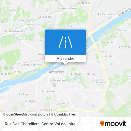 Rue Des Chatelliers plan