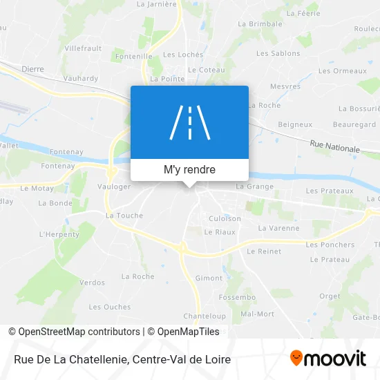 Rue De La Chatellenie plan