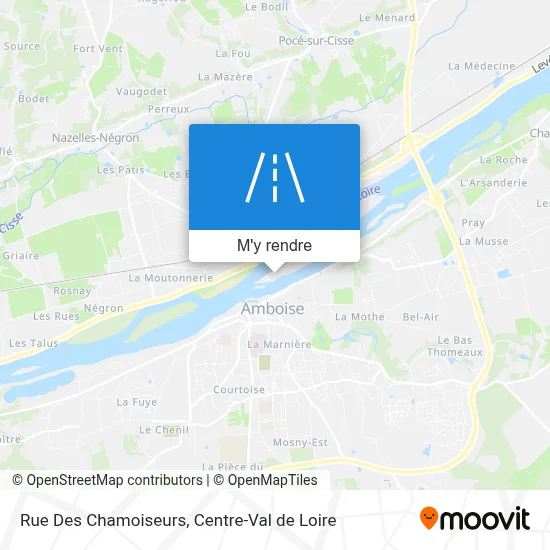 Rue Des Chamoiseurs plan