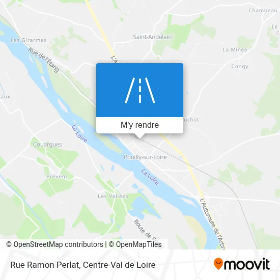 Rue Ramon Perlat plan
