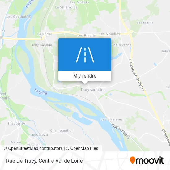 Rue De Tracy plan
