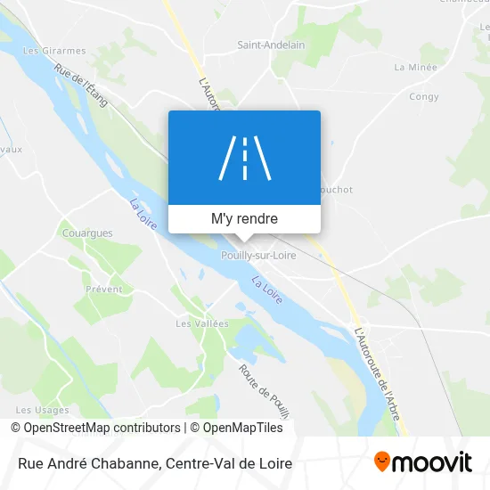 Rue André Chabanne plan
