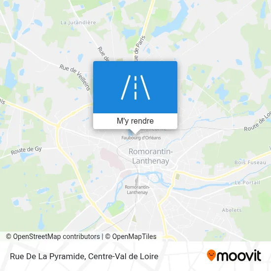 Rue De La Pyramide plan
