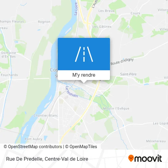 Rue De Predelle plan