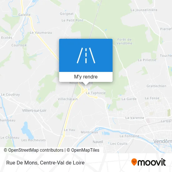 Rue De Mons plan