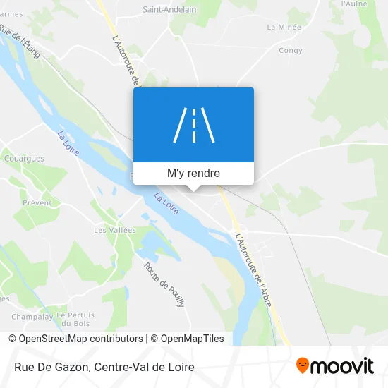 Rue De Gazon plan