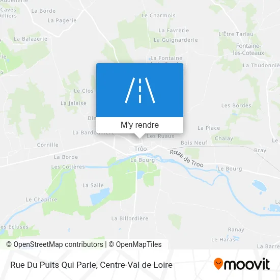 Rue Du Puits Qui Parle plan