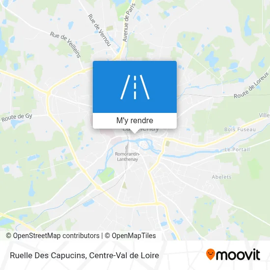 Ruelle Des Capucins plan