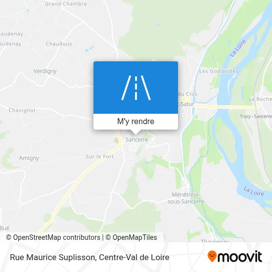 Rue Maurice Suplisson plan
