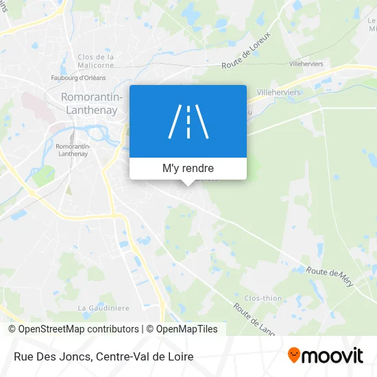 Rue Des Joncs plan