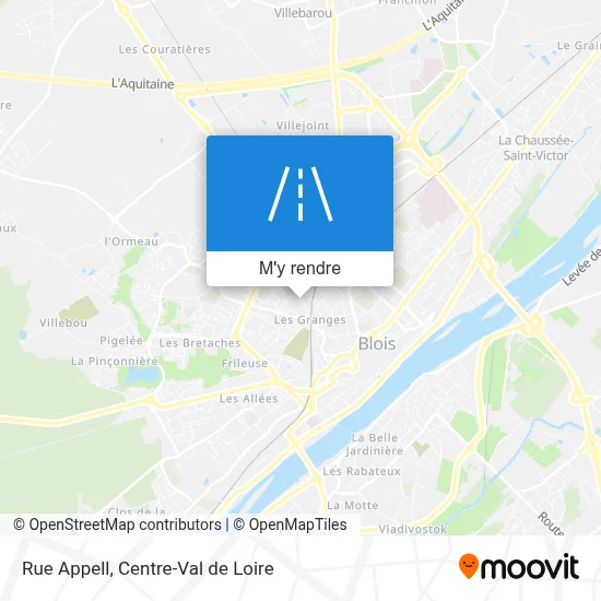 Rue Appell plan