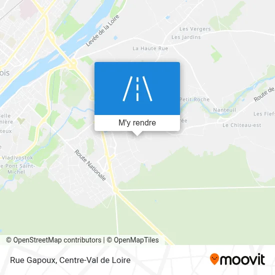 Rue Gapoux plan