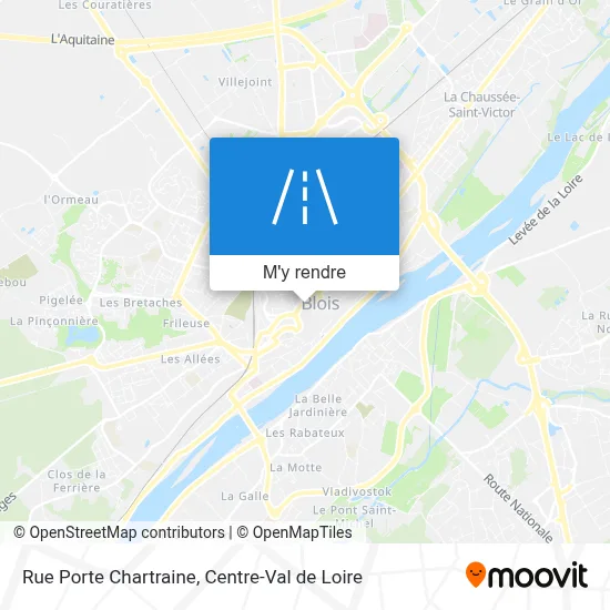 Rue Porte Chartraine plan