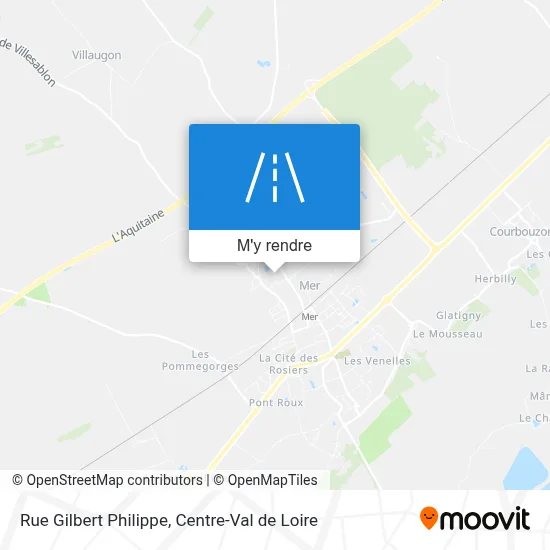 Rue Gilbert Philippe plan