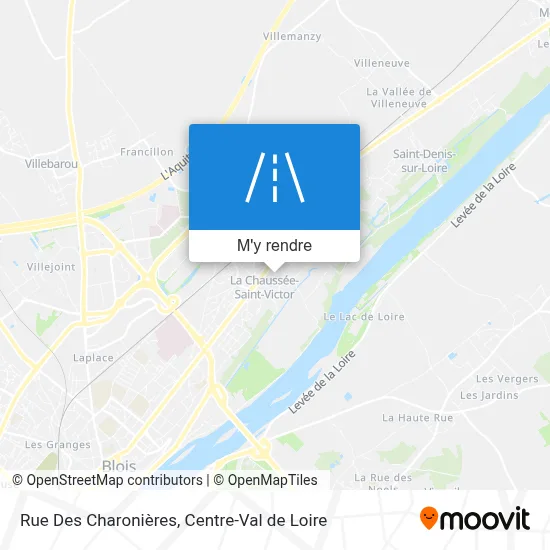 Rue Des Charonières plan