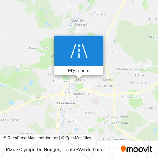 Place Olympe De Gouges plan