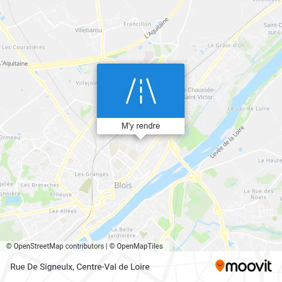 Rue De Signeulx plan