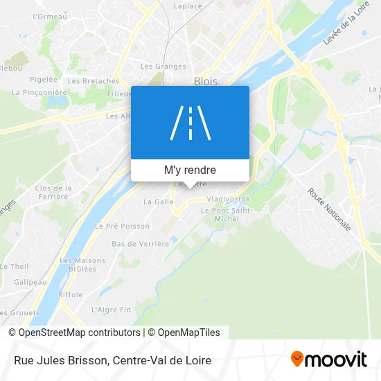 Rue Jules Brisson plan