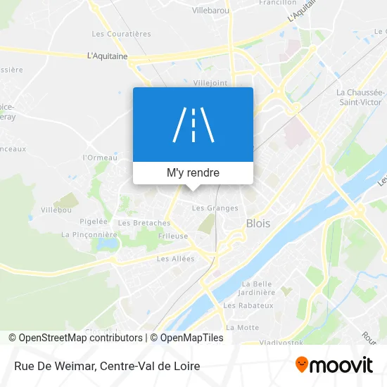 Rue De Weimar plan