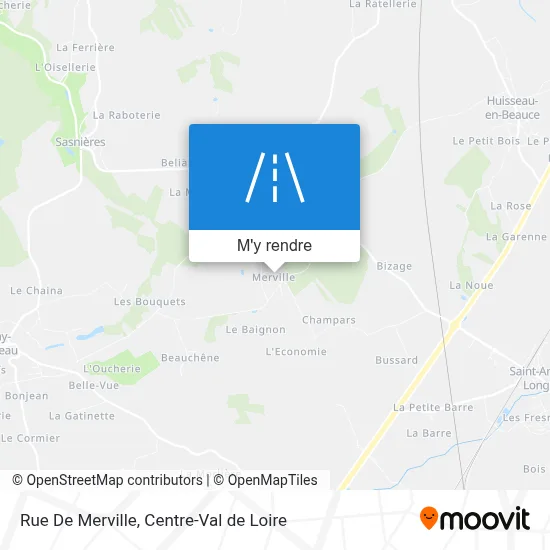 Rue De Merville plan