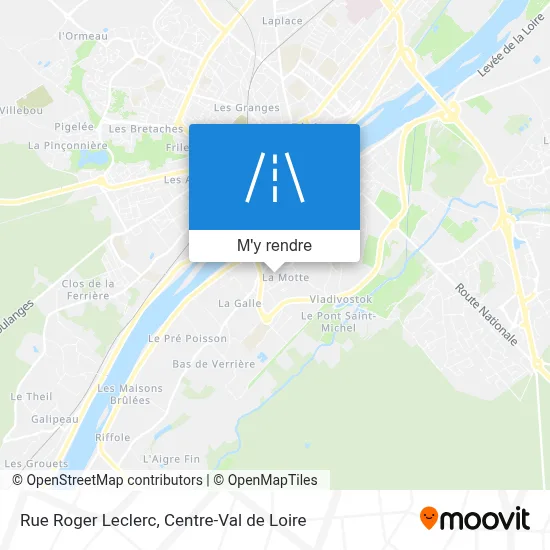 Rue Roger Leclerc plan