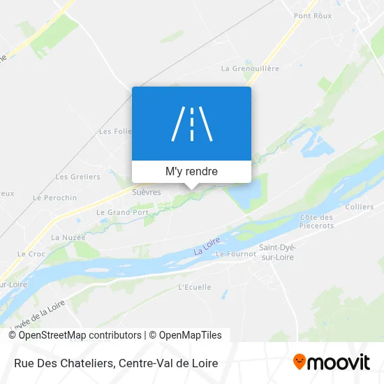 Rue Des Chateliers plan