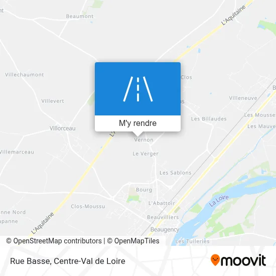 Rue Basse plan