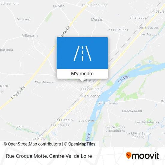Rue Croque Motte plan