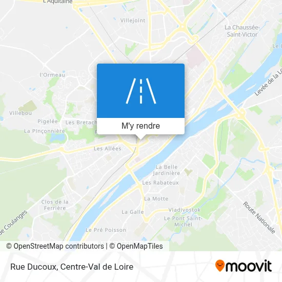 Rue Ducoux plan