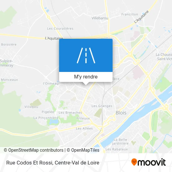 Rue Codos Et Rossi plan